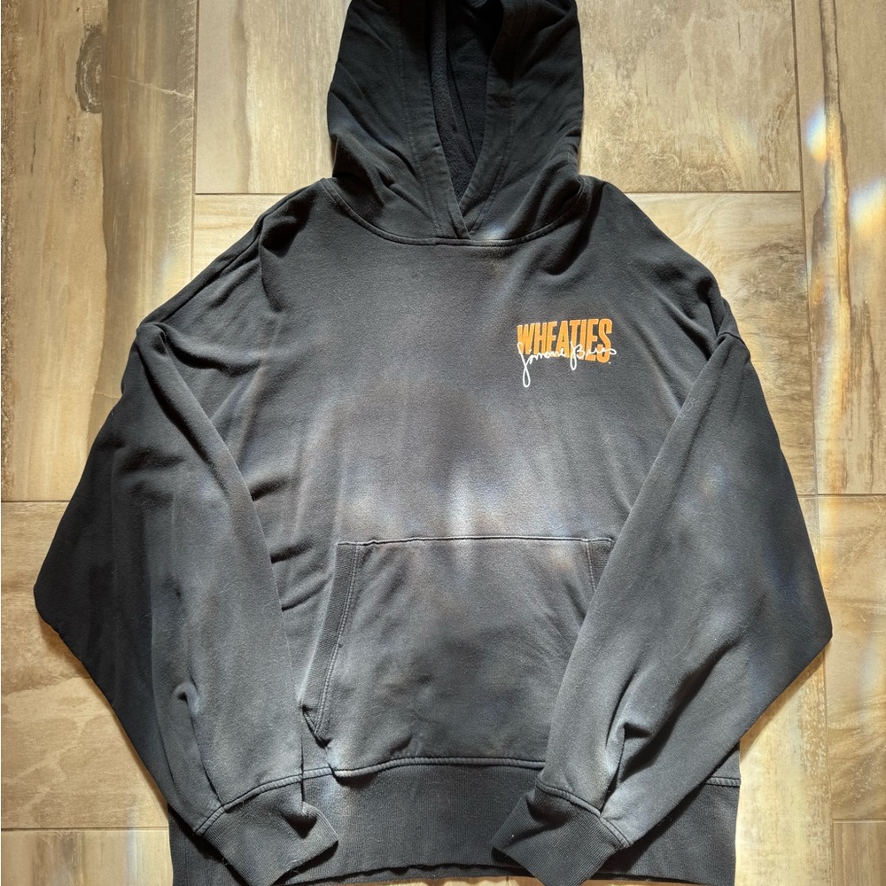 Rare Womens Athleta Wheaties and Simone Biles Collab Hoodie